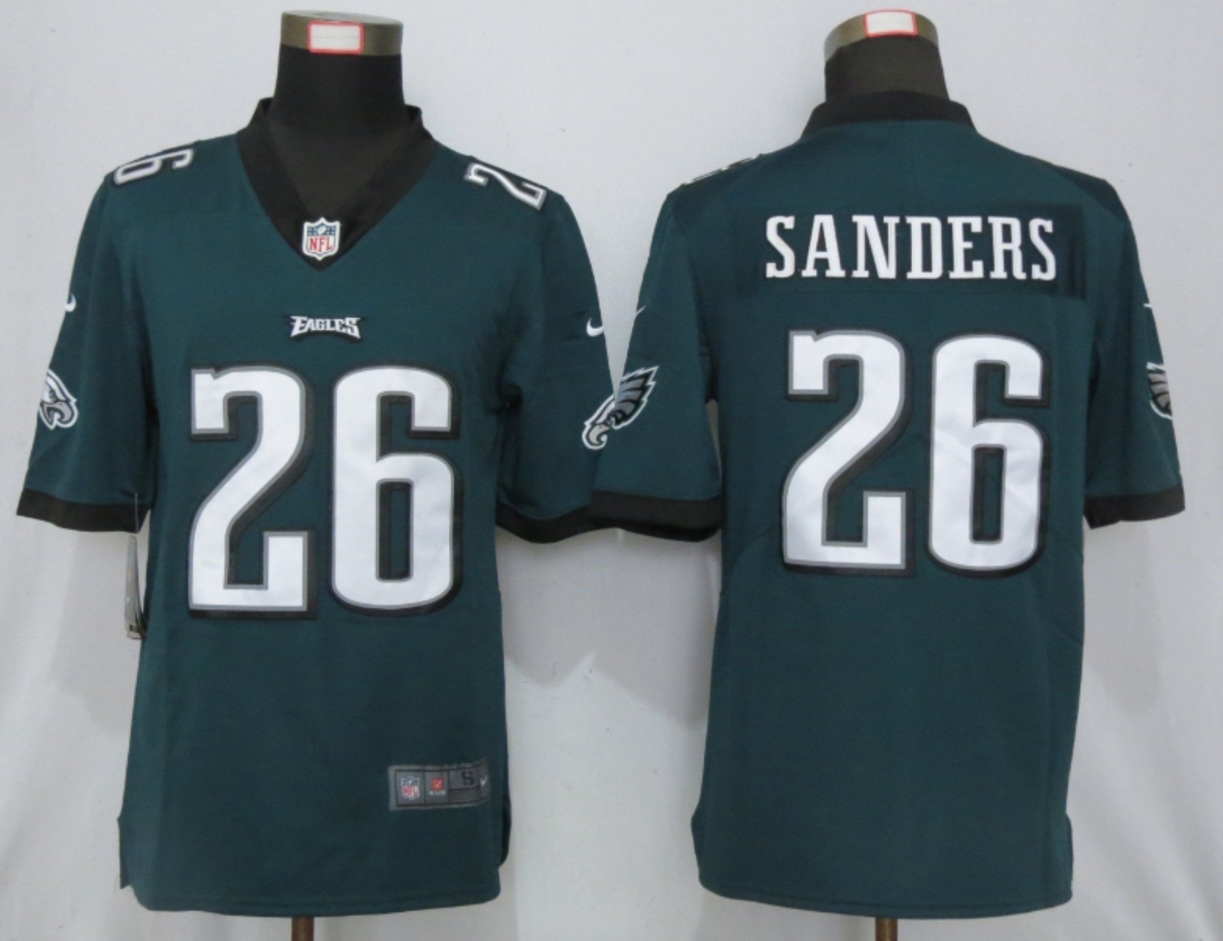 Men Philadelphia Eagles #26 Sanders Green Nike Vapor Untouchable Limited Playey NFL Jerseys->philadelphia eagles->NFL Jersey